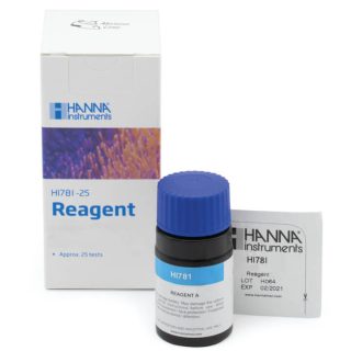 Reactivos para el colorímetro Checker® para nitrato marino (25 pruebas) HANNA HI781-25