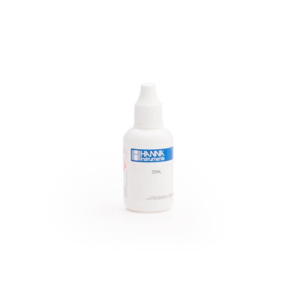 Solución electrolítica de relleno 3.5M de KCl para electrodos de doble unión, en frasco FDA (4 x 30 mL) HANNA HI8082
