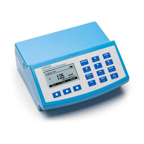 Fotómetro de mesa multiparamétrico y medidor de pH HANNA HI83300-01