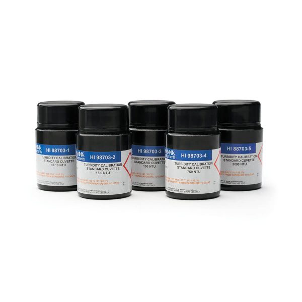 Conjunto de calibración de turbidez para el HI88703 HANNA HI88703-11