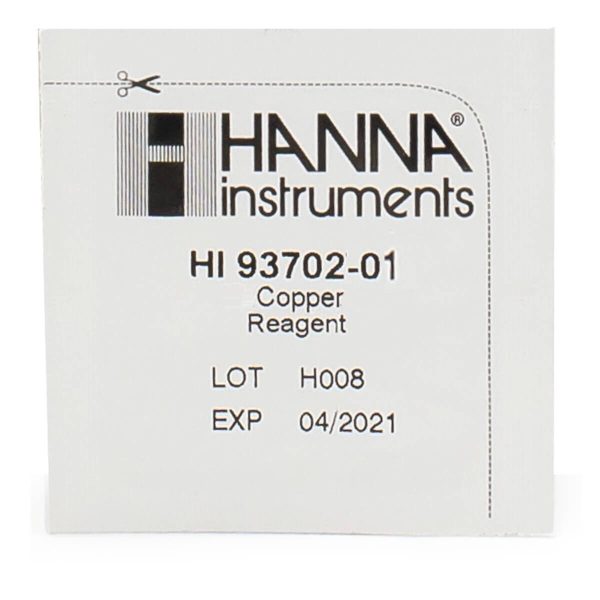 Reactivos para cobre intervalo alto (100 pruebas) HANNA HI93702-01