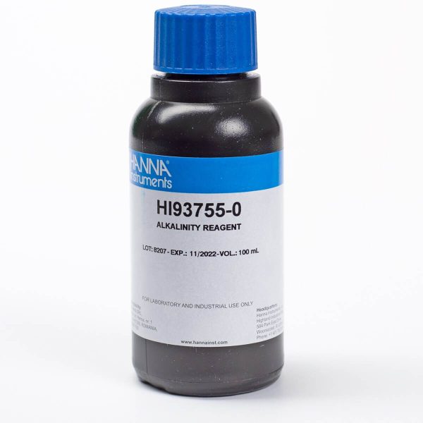 Reactivos para alcalinidad (100 pruebas) HANNA HI93755-01