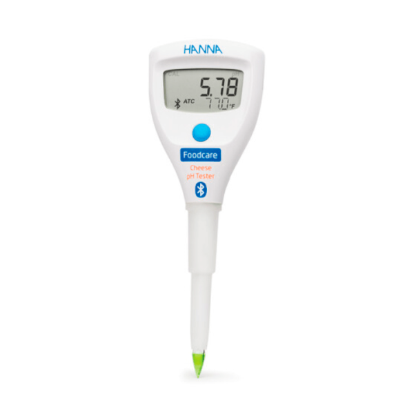 Medidor de pH con tecnología Bluetooth® HALO2 para queso HANNA HI9810322