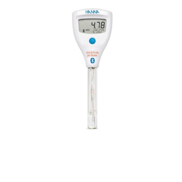 Medidor de pH con tecnología Bluetooth® HALO2 para piel y cuero cabelludo HANNA HI9810372