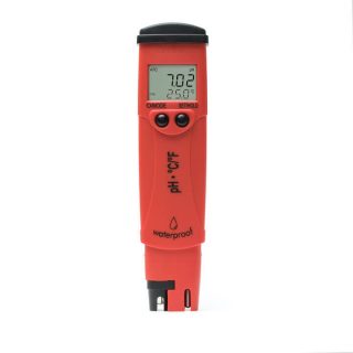 Medidor de bolsillo pHep®5 de pH/temperatura con resolución de 0.01 HANNA HI98128