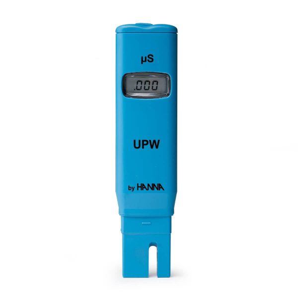 Medidor portátil de conductividad eléctrica para agua ultra pura (UPW) HANNA HI98309