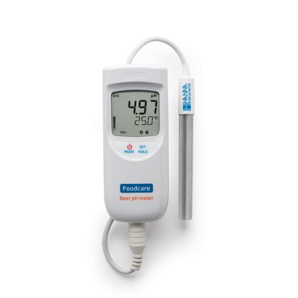 Medidor de pH portátil para cerveza HANNA HI99151