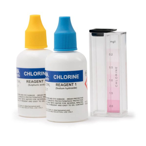 Kit químico para pruebas de cloro libre HANNA HI3829F