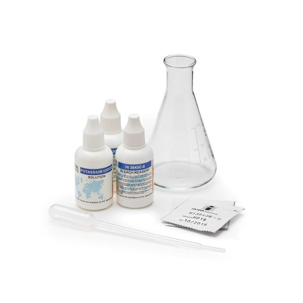 Kit químico de pruebas para hipoclorito HANNA HI3843