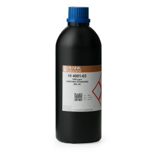 Solución estándar de amoníaco de 1000 ppm para ISE HANNA HI4001-03