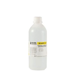 Solución de acondicionamiento y almacenamiento para electrodo de ion selectivo (ISE) de amoniaco HANNA HI4001-45
