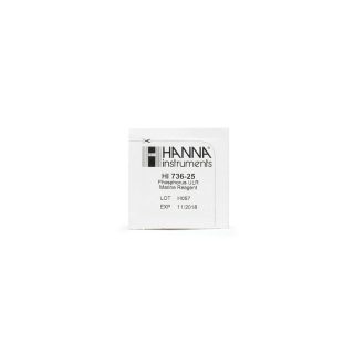 Reactivos para Checker® HC de fósforo intervalo ultra bajo (25 pruebas) HANNA HI736-25