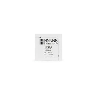 Reactivos para Checker® HC de cobre intervalo bajo (25 pruebas) HANNA HI747-25