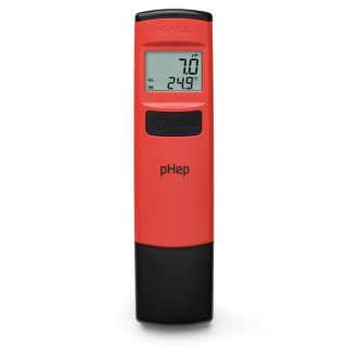 Medidor de bolsillo de pH impermeable pHep® con resolución de 0.1 HANNA HI98107