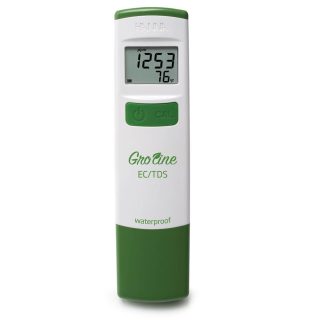 Medidor de bolsillo impermeable de CE / TDS (ppm) GroLine HANNA HI98318