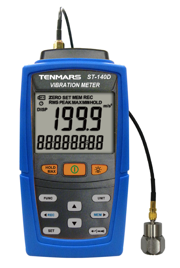 Vibrómetro digital TENMARS ST-140