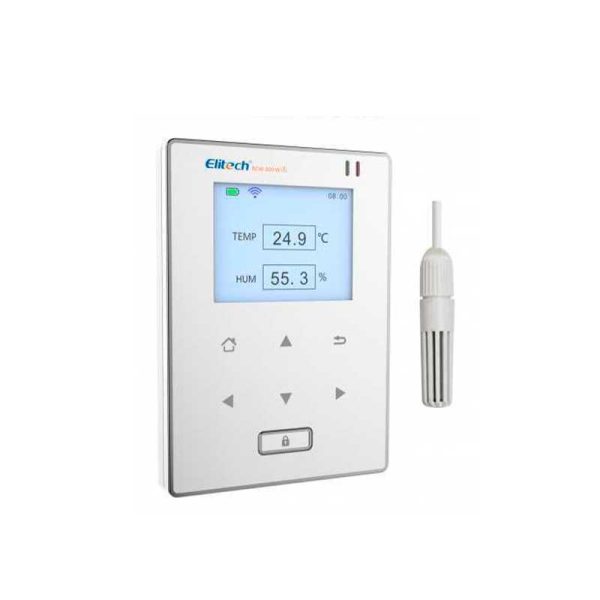 Datalogger de temperatura y humedad inalámbrico con WiFi ELITECH RCW-800Wifi