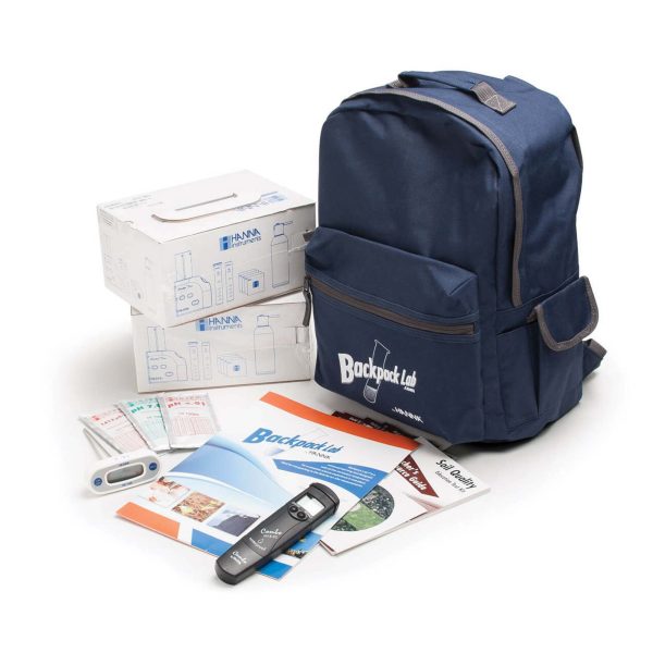 Kit para calidad de suelos backpack lab HANNA (HI3896BP9)