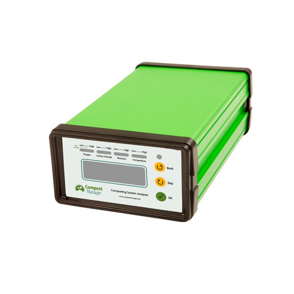 Medidor de humedad, o2, co2 y temperatura de compost portátil kit COMPOST MANAGER (CMS2010)