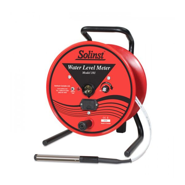 Medidor de nivel de agua para pozo con sensor 250m water level meter SOLINST (101-P7-LM3-250M)
