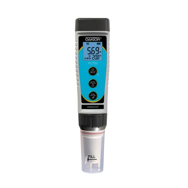 Medidor de ph/ce/tds/temp pctstestr 5 waterproof pocket OAKTON (WD-35634-60)