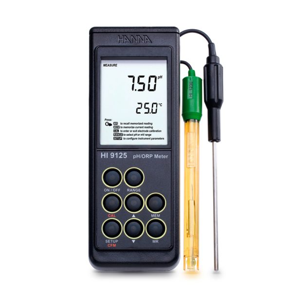 Medidor de ph/mv portatil HANNA (HI9125)