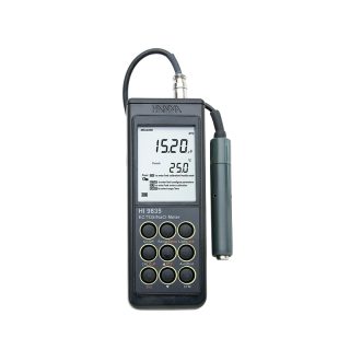 Medidor portatil ce/tds/nacl/tem HANNA (HI9835)