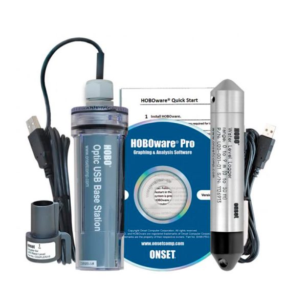 Registrador de nivel de agua kit de inicio 30m HOBO (KIT-S-U20-02)