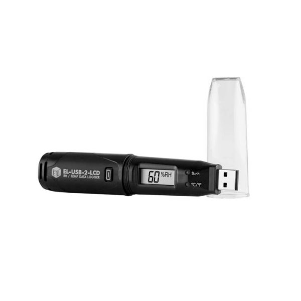 Registrador de temp/hr LASCAR (EL-USB-2-LCD+)
