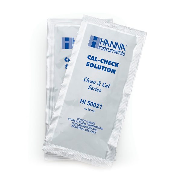 Solución de control de calibración, pack x 25 (20 mlc / u) HANNA (HI50021)