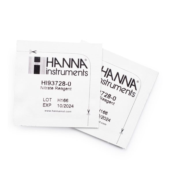 Test de nitrato no3- 0.0 a 30.0 mg / l (ppm) HANNA ( HI93728-01)