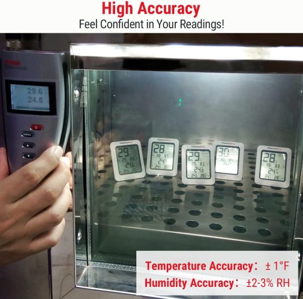 ThermoPro TP-50 | Termohigrometro medidor de temp/hum min y max - Imagen 5