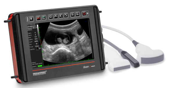 Ecógrafo veterinario para bovinos DRAMINSKI iScan 2 multi