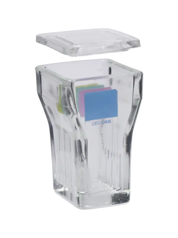 Caja coplin para 8 portaobjetos ISOLAB (073.01.001)