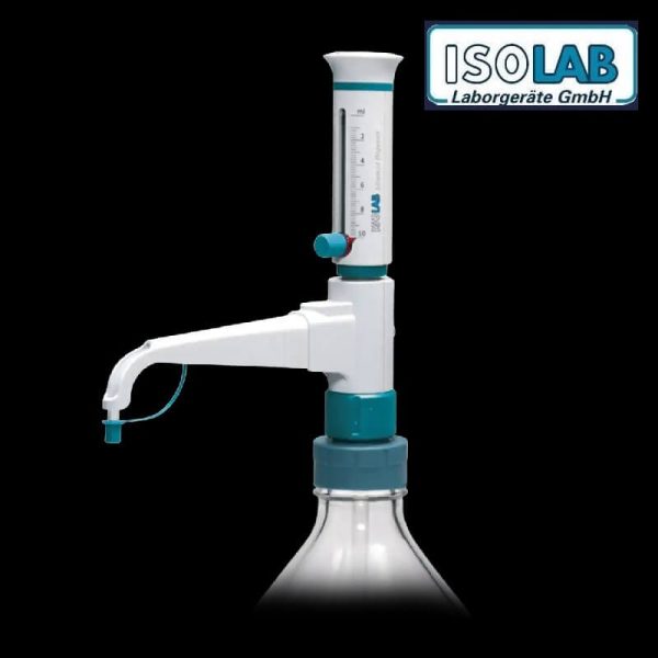 Dispensador manual avanzado 5,0 – 60 ml ISOLAB (008.12.060)