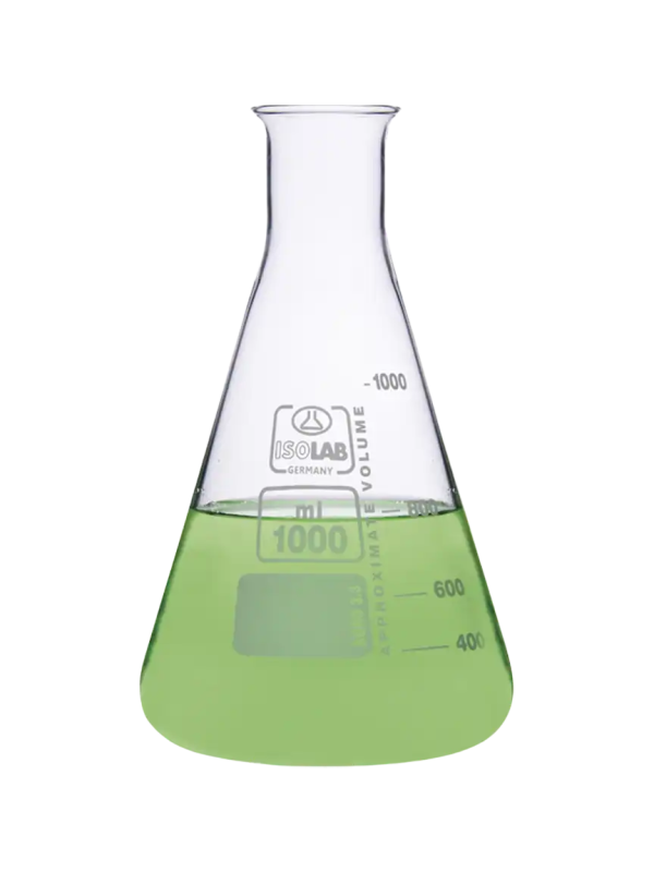 Matraz de vidrio boro 3,3 25 ml ISOLAB (027.01.025)