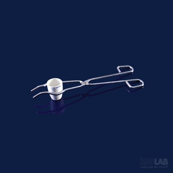 Pinza para crisol de acero inoxidable 400 mm ISOLAB (038.06.400)