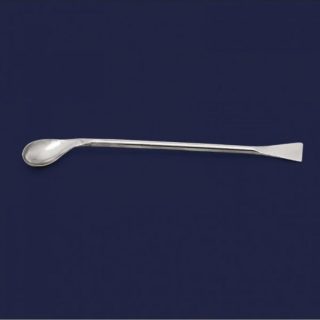 Espatula cuchara poly de acero inoxidable 150 mm ISOLAB (047.08.150)