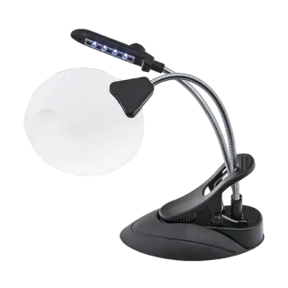 Lupa de mesa profesional 3x & 5x ISOLAB (065.10.001)