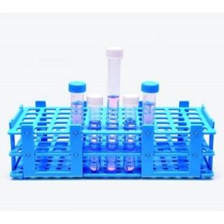 Gradilla de plastico autoclavable (21 hoyos) 30 mm ISOLAB (079.01.006B)