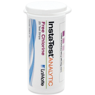 LaMotte 2964-G | Tiras de prueba de cloro libre para bajos rangos