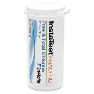 LaMotte 3027-G | Tiras de prueba de cloro total y libres de Insta-TEST®