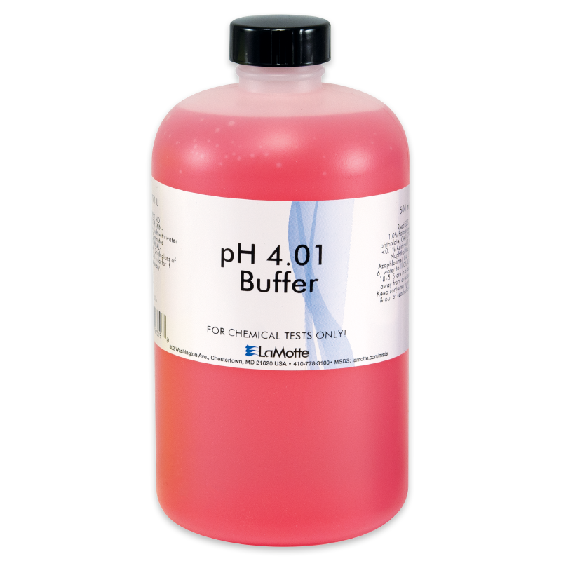 LaMotte 3771-L | Solución tampón pH 4.01 codificada por colores