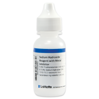 LaMotte 4259-G | Hidróxido de sodio (con inhibidores metálicos), 30 mL – Reactivo de titulación