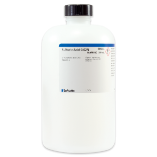 LaMotte 6068-L | Ácido sulfúrico, 0,02N, 500mL – Reactivo de titulación