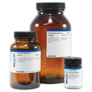 LaMotte 6385-D | Polvo indicador de ácido almidón, 10G – Reactivo de titulación