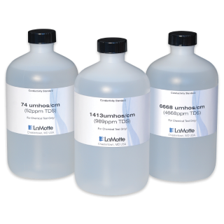 LaMotte 6417-N | Estándar TDS de conductividad, 718 μS/cm 503 ppm, 3800 mL
